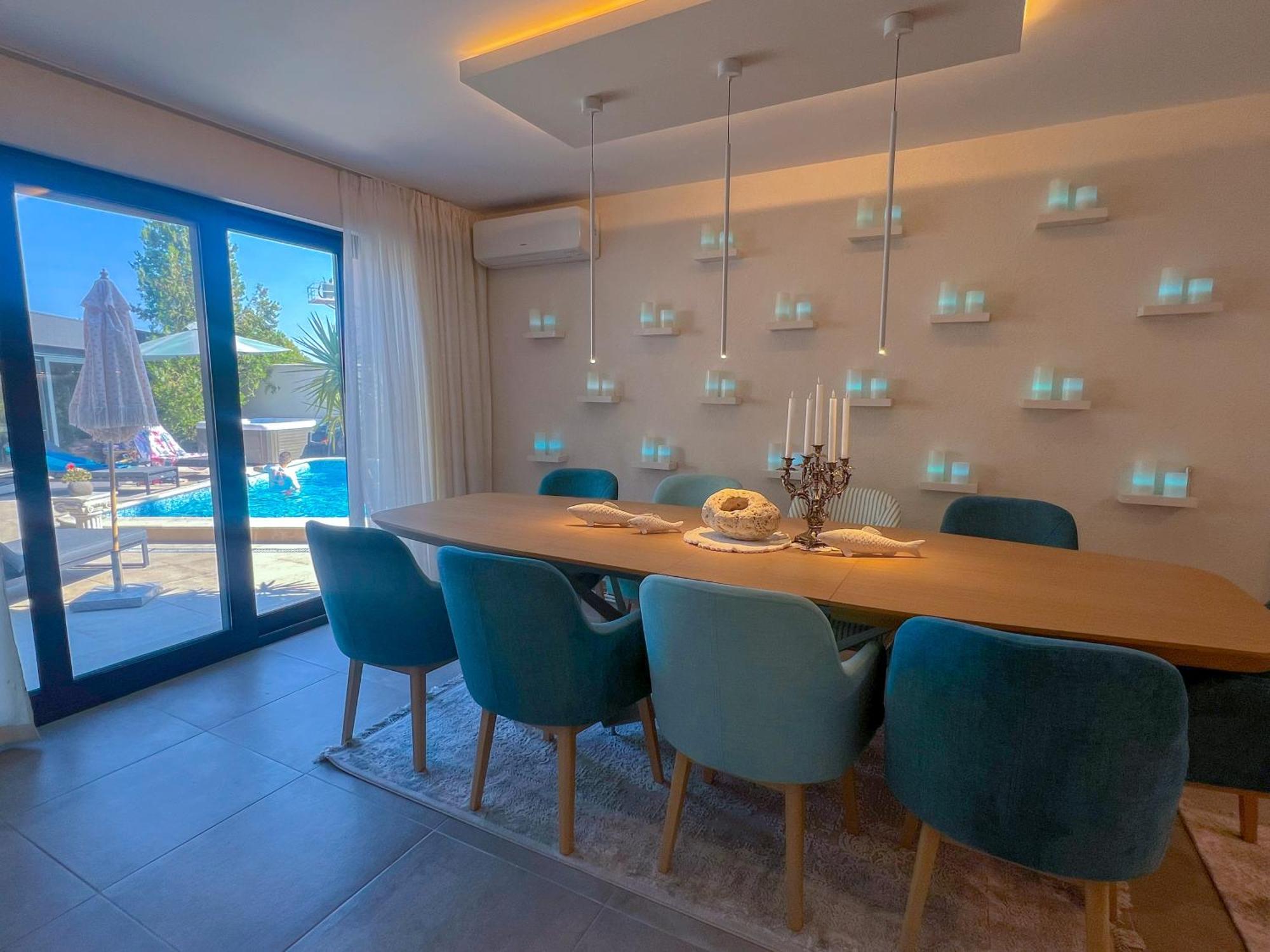 Pino - Villa, Casa, Cucina Е Terrazza Albena Buitenkant foto